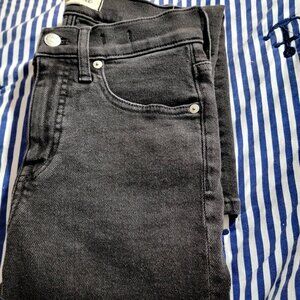 Madewell Jeans Black Cali Demi Boot Size 25